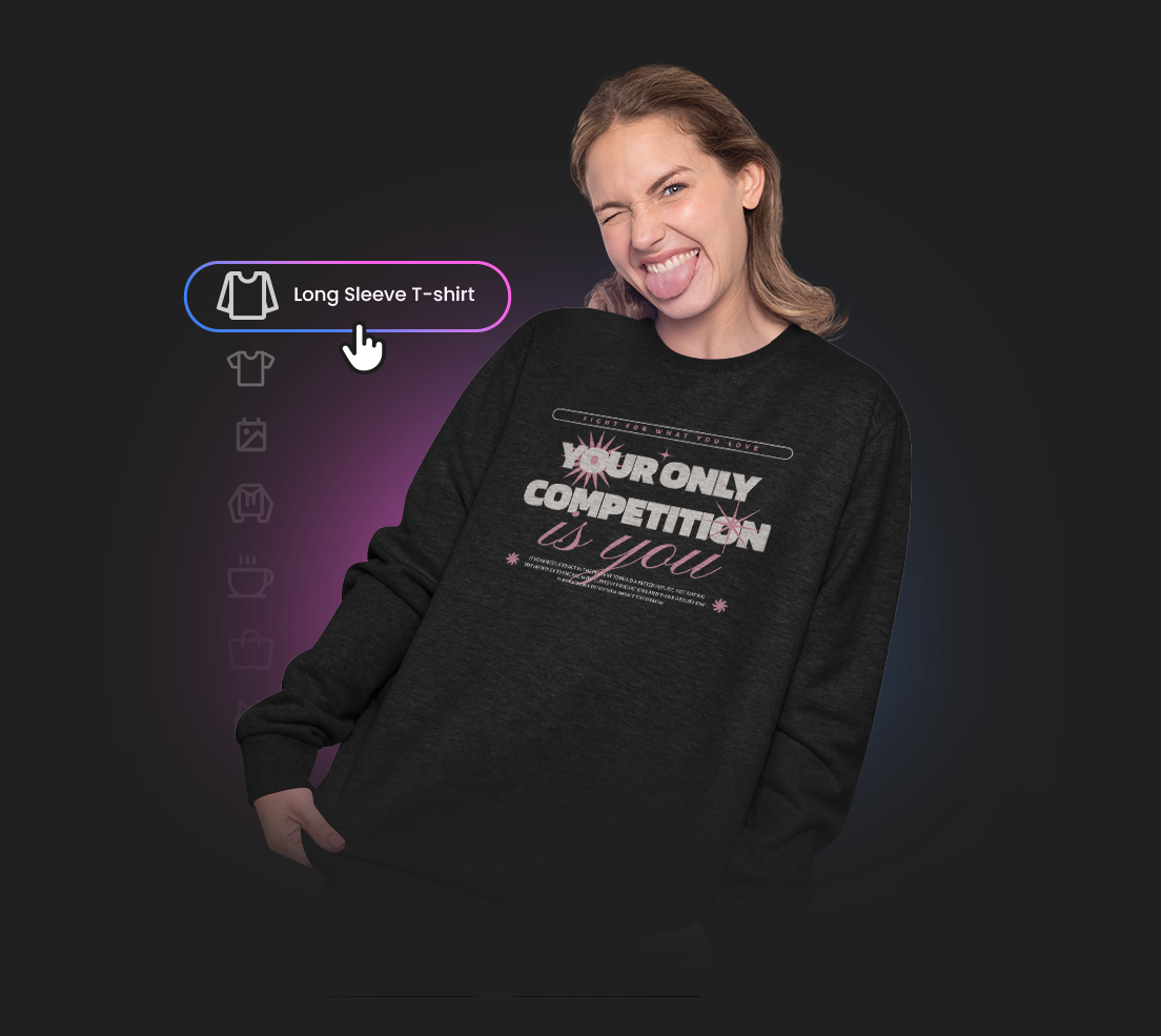 choosing pod produtcs on designer